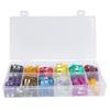 330pcs Blade Fuse Kit Small Medium Mini Size 2A?40A Assortment with Yellow Clips for Auto Car