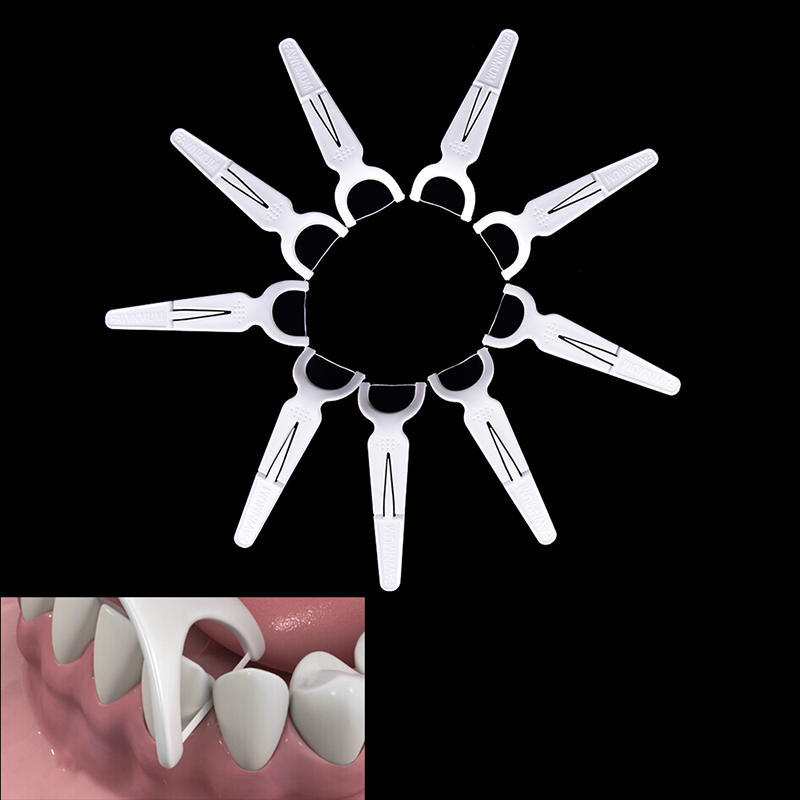 30 шт./коробка палочек для чистки зубов, зубная нить, зубочистки