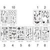 Tattoo Stickers Waterproof Durable Paper Temporary Tattoo Stickers for Party