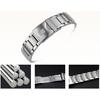 19mm QUICKSTER CHRONOGRAPH T095417A T095449A T095410A Watchband Watch Parts Male Strip Solid Stainless Steel Bracelet Folding Buckle Strap For T095