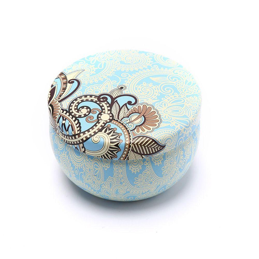 4 унции коробка для хранения чая жестяная коробка для ароматических свечей прочная жестяная банка