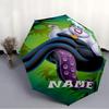 Personalized Name Villain Print Umbrella - Automatic Open/Close, Eight-Rib Durable Frame, Automatic Folding Umbrella