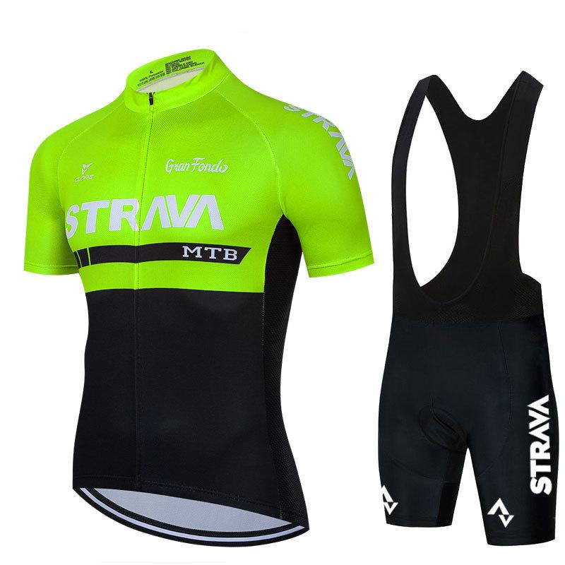 New 2026 Summer Breathable Suit Cycling Suit Men's Quick-drying Cycling Suit Cycling Clothing Short Sleeves