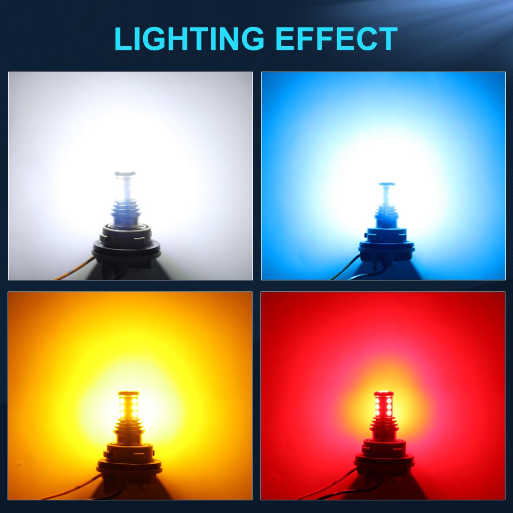 1Pc 1400LM 1157 BAY15D Led P21/5W Led Bulb P21 5W Car Signal Light Brake Reverse Parking DRL Lamp 12V Auto White Red Yellow Light Blue