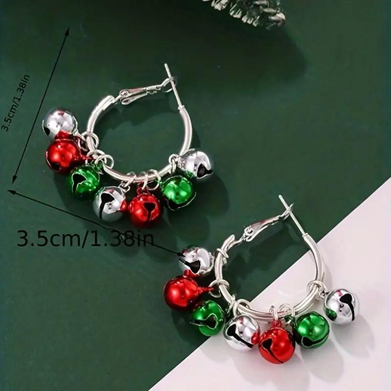 Christmas Baroque Irregular Imitation Pearl Stacked Star Tree Drop Earrings Xmas Tree Earring For Women Holiday Jewelry Gift