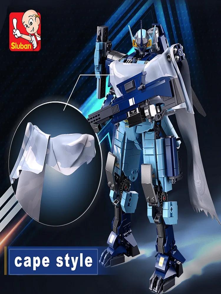 752 шт. Мобильный городской Альфа Снежный Фантом, пазл из строительных блоков, создайте свою собственную историю, моделирующие строительные блоки, подходит для детей