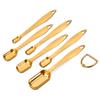 13 Pc Stainless Steel Measuring Spoons Teaspoon Measure Spoon with Scale Handle Seasoning Sugar Scoop Kitchen Gadget Sets