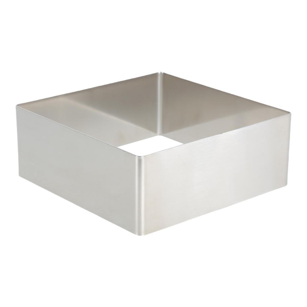 Формы для торта Кольца Квадратная форма для мусса Кольцо для торта из нержавеющей стали Инструмент для выпечки десертов Квадратная форма для торта Посуда для выпечки Прочный