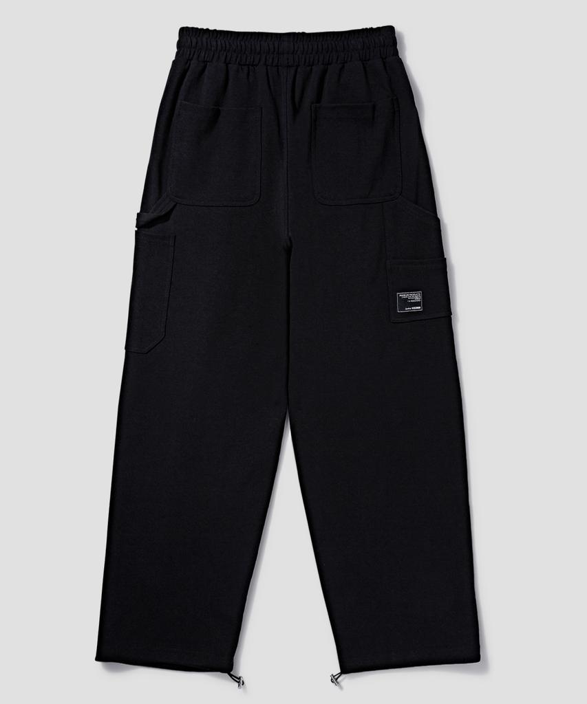 AGOD Carpenter Daimaru Sweat Wide Pants [Black]