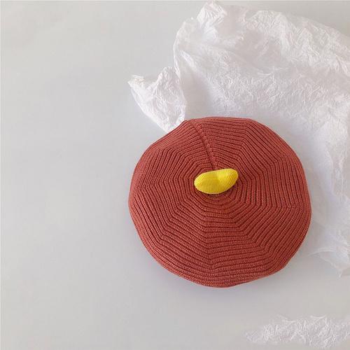 Детская шапка для девочек, детский берет для девочек, сетка, красная детская шапка художника, милая, очень милая детская шапка