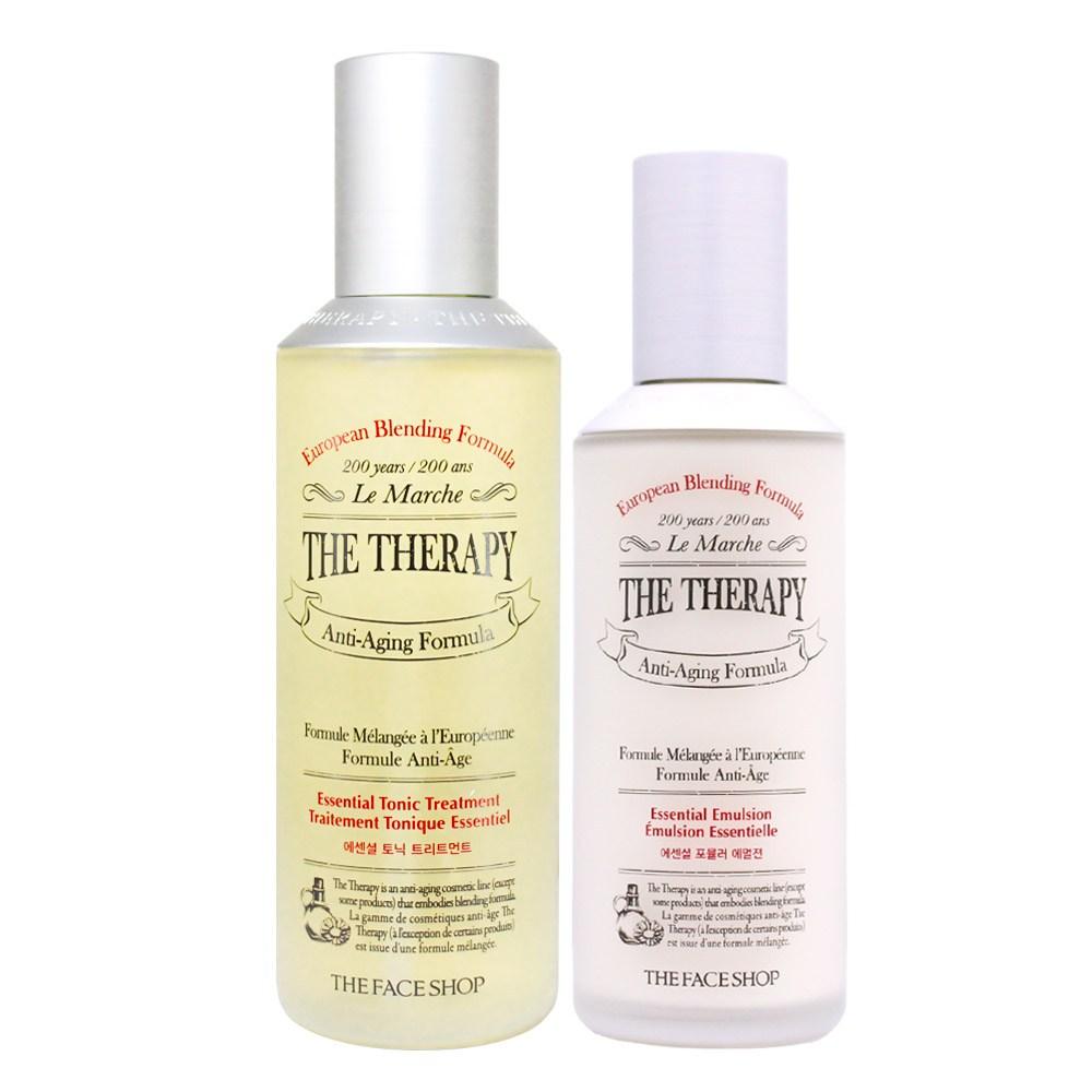 The Face Shop Therapy Essential Basic 2 типа/Тоник + Эмульсия