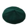 Beret Women's Fashion Retro Casual Wool Beret Artist Hat Wool Versatile Knitted Round Top Bud Hat Warm Hat