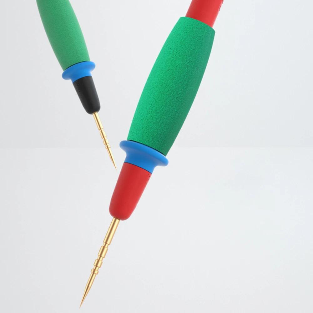 For Electronic Testing Black And Red Multimeter Test Probes Digital Multimeter Accessories Heat-Resistant Design For Multimeters