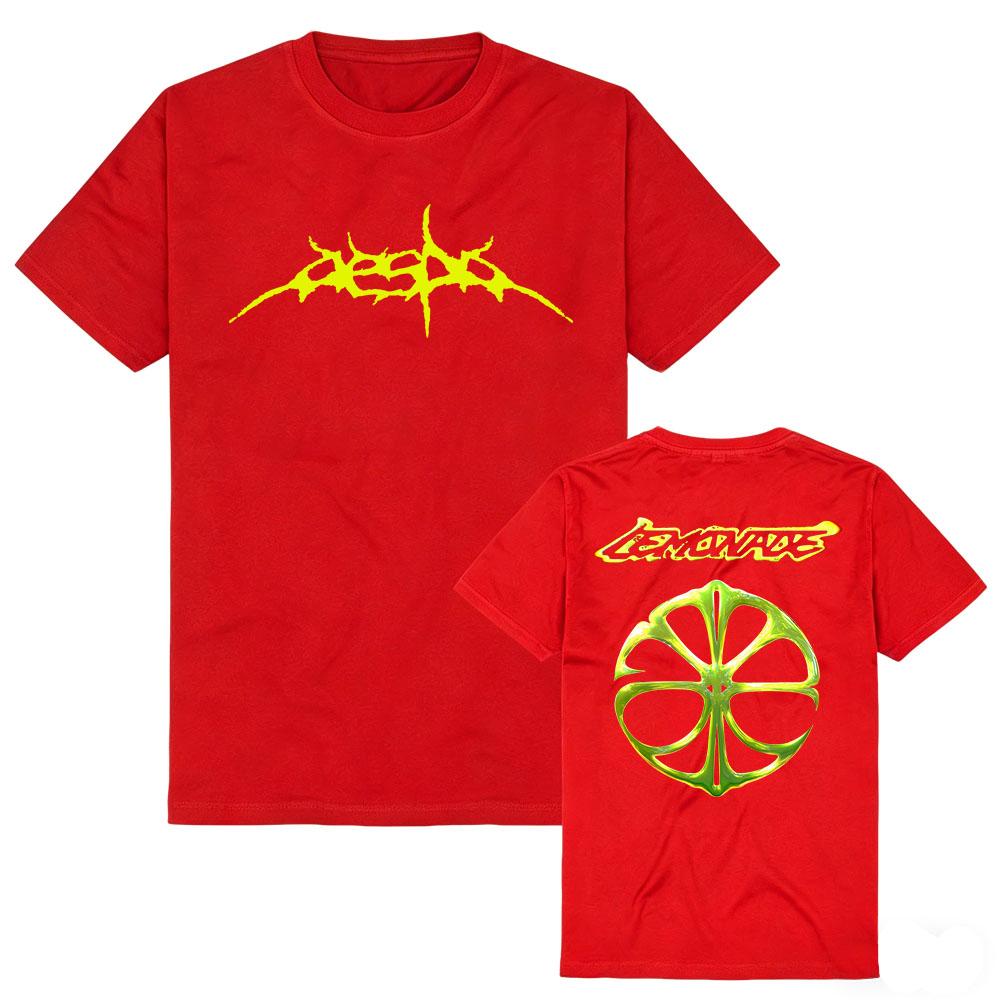 Women Clothing Aespaaa LEMONADE Album T-shirt Summer Cotton Loose Fashion Tshirts Short Sleeve O-neck Fashion Tees Graphic Merch