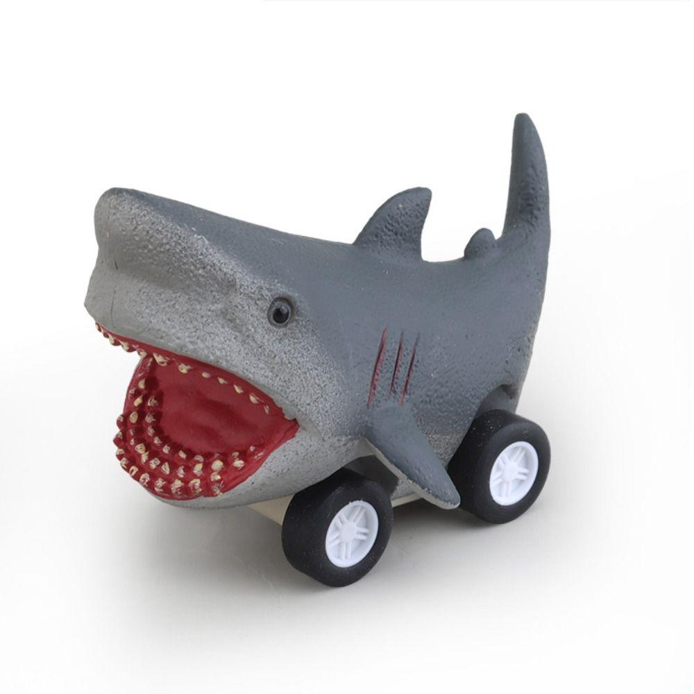 Whale Shark Dolphin Inertia Car Toy Cute Killer Whale Pull Back Toy Car Press and Go Car Toy Girls