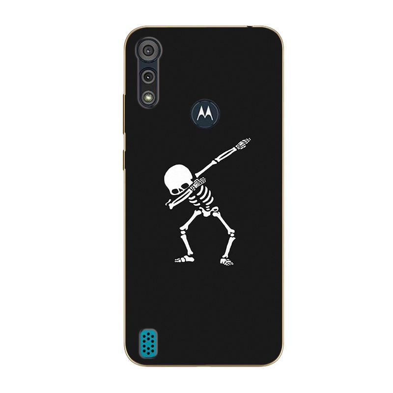 For Motorola Moto E6S 2020 Case Shockproof Soft Silicone TPU Back Cover For Moto E6S 2020 E6i Phone Cases E 6S Case Cute Cartoon