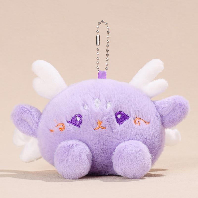 Angel Dragon Plush Toy Keychain With Bunny Shape For Kids Gift And Collectors Item
