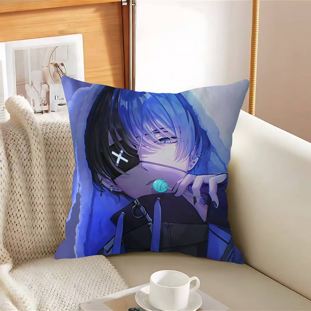 Aoyagi Anime To-ya Pillow Gift Home Office Decoration Bedroom Sofa Car Cushion Cover Case 45x45