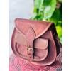 New Genuine Goat Leather Vintage Messenger Ladies Shoulder Hippie Tote Bag