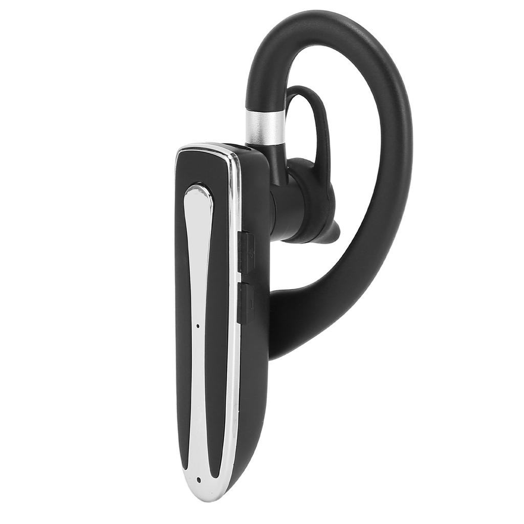 Bluetooth Headset Noise Cancelling Hands Free Built in Mic Single Ear Wireless Earphone for Driving Business Sports
