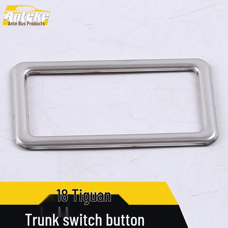 Tayron Trunk & Tailgate Switch Decorative Sticker Ring, Fits 18 Models