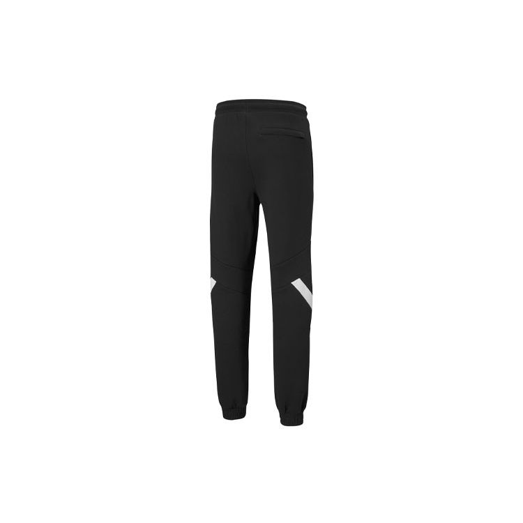Puma Повседневные спортивные джоггеры с эластичными манжетами на шнурке, мужские брюки, черные 531336-01