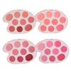 Daisyk Mood Painting Lip & Cheek Palette 4 Types Mood Painting Lip & Cheek Dasique, 1 Piece, 01 Warm Coloring