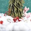 Artificial Cotton Christmas Snow Blanket Simulation DIY Fake Snow Carpet Reusable Decoratiive Christmas Snow Roll Mat