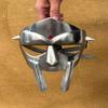 MF Doom Gladiator Mask Антикоррозийная стальная маска для лица для косплея, костюмов, рождественских подарков