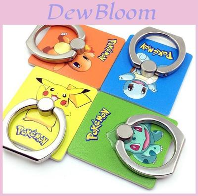 Кольцо-держатель для смартфонов Pokemon Poke Ball из сплава с вращающейся подставкой