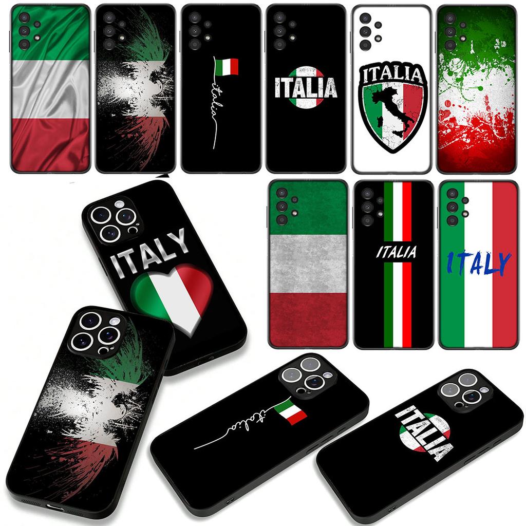 Phone Cover Italy Italia National Flag for Apple iPhone 17 16 11 Pro XS Max XR 6 7 8 Plus + 16E SE 2020 Air 5 8+ Case