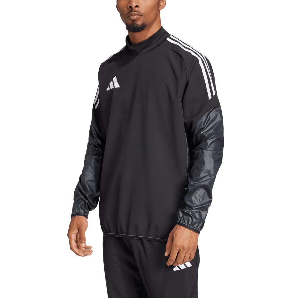 Ветровка Adidas для футбола Piste Top Мужская KRW77 Черный/Белый (JC6261) M