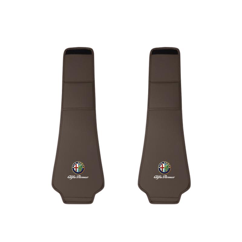 For Alfa Romeo Leather Car Seat Headrest AntiDirty Elastic Pillowcase Protective Cover For Alfa Romeo 4C 159 166 Giulia Giuliett