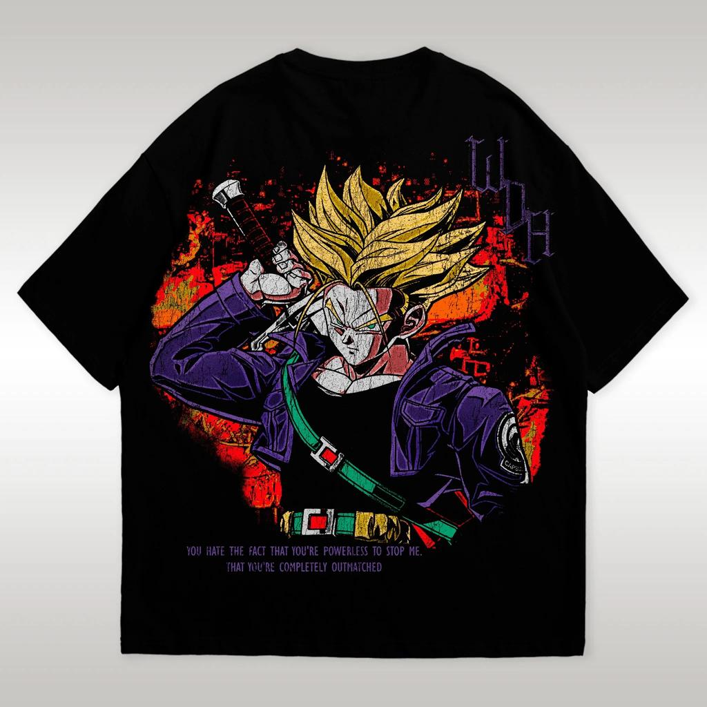 2026 New Arrival Dragon Ball Z Future Trunks Super Saiyan Graphic Print T-shirt Men Women Harajuku Fashion Summer New Tee Casual Cotton Oversized Top