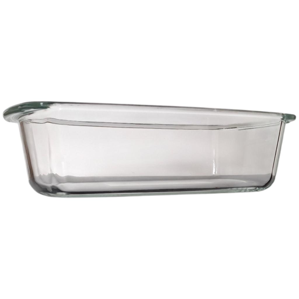 GLASS CAKE FORM HEAT-RESISTANT BAKING FORM 27x14x7.3cm
