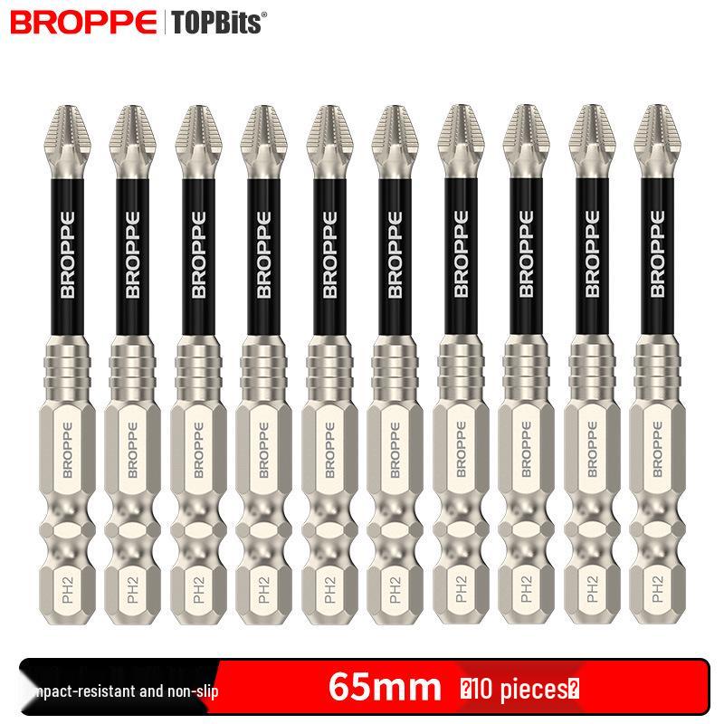 Ударопрочный Магнитный Противоскользящий Набор Бит для Электрической Отвертки и Ударного Гайковерта