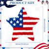 American Flag Floor Mat 4th July Independence Day Non Slip Door Mat Bathroom Bedroom Indoor Outdoor Home Decor Rug