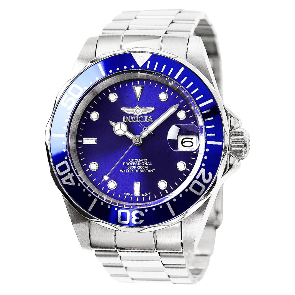 Inbigta Pro Diver Collection Автоматический календарь Металлические часы 9094