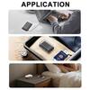 Высокомощная настольная зарядная станция 288 Вт GaN, 8 портов USB, многопортовое зарядное устройство с выдвижным кабелем для мобильных телефонов и компьютеров