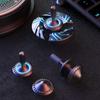 Сплав металла Fidget Spinner светящийся вращающийся наконечник волчок антистрессовые игрушки для снятия стресса игрушки для снятия стресса тревожность дети