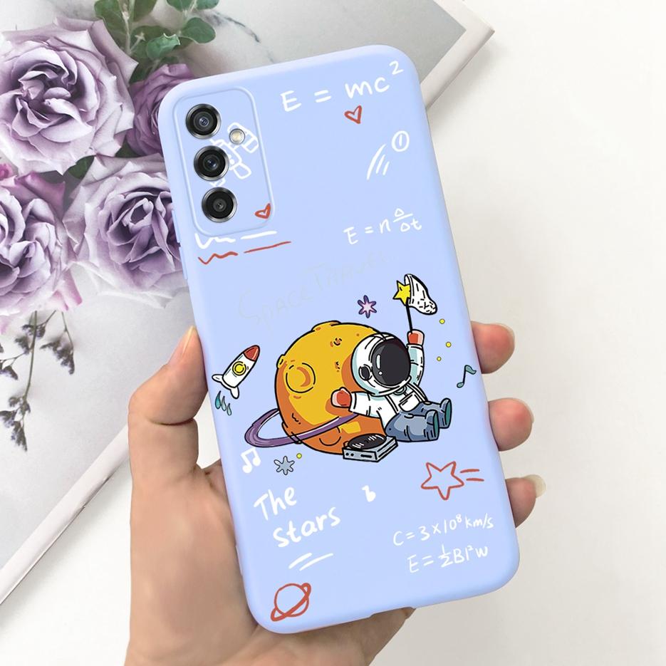 Чехол для Samsung Galaxy M52 5G SM-M526B Милый Мультяшный Динозавр Задняя Крышка Мягкий Силиконовый Чехол для Телефона Для Samsung M52 M 52 5G Fundas
