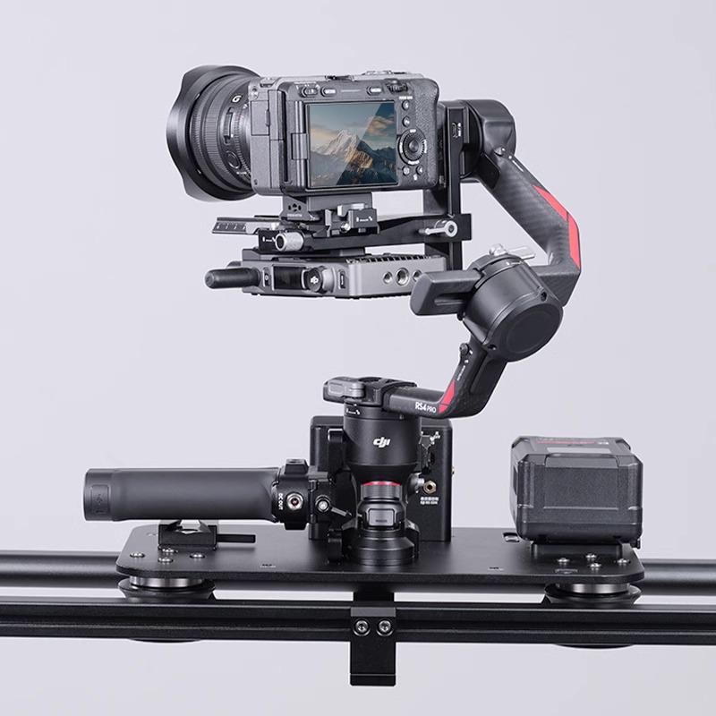 Умный рельсовый робот-камера Qingniu XT5: Бесконечно стыкуемый стабилизатор для прямых трансляций