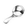 Stainless Steel Teaspoon Mini Smooth Short Handle Reusable Sugar Coffee Tea Cake Pudding Ice-cream Spoon Flatware