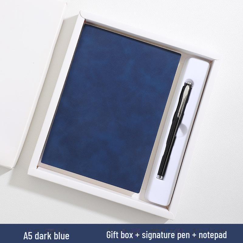 Индивидуальный набор блокнотов B5 Luxury из овчины с магнитной застежкой — идеально подходит для деловых встреч и использования в офисе