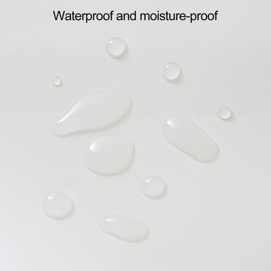 Подвесная сумка для свадебного платья Прочная моющаяся Дышащая с ручкой на молнии Пыленепроницаемый складной чехол для одежды