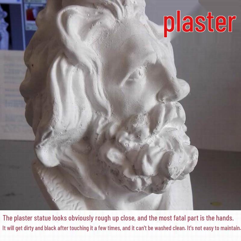 15см Бюст Давида из смолы в европейском стиле - Скандинавская декоративная фигурка