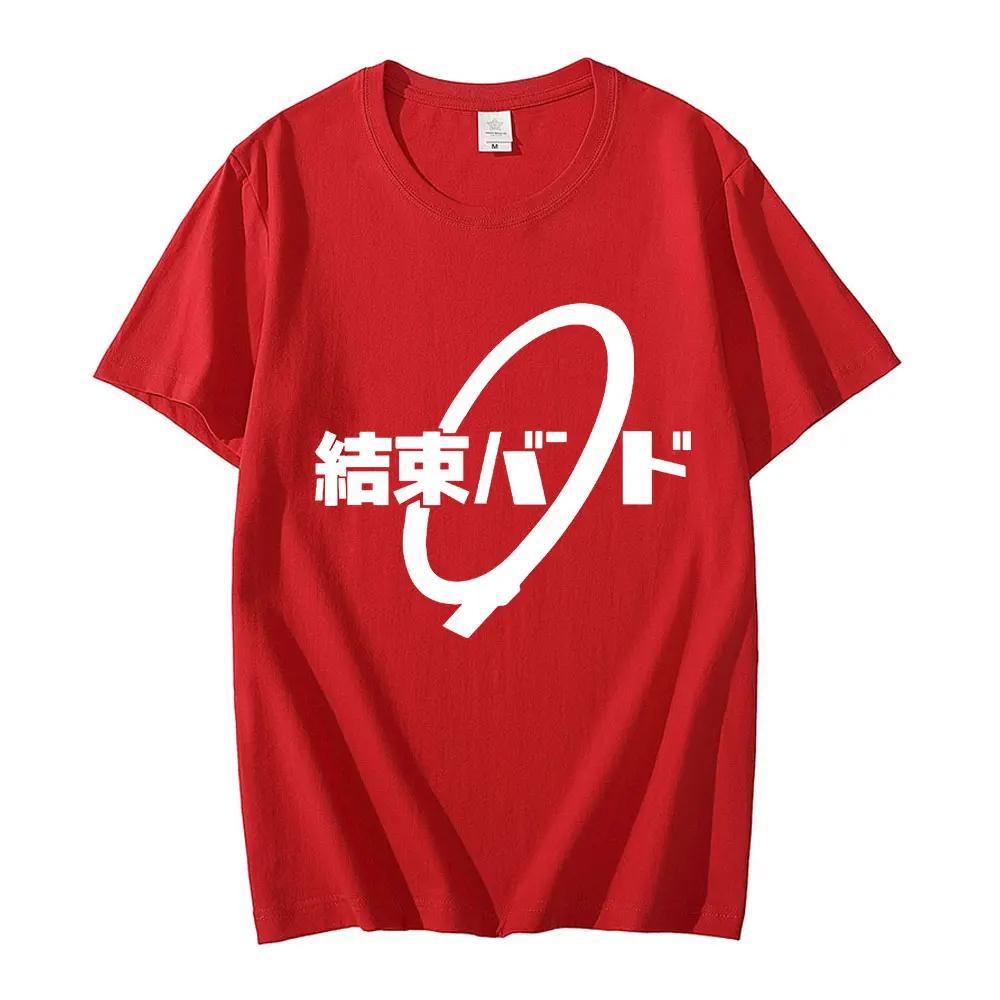 Футболка с принтом логотипа группы Kessoku