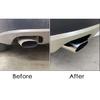 For BMW X3 E83 F25 3 Series E90 E91 320d 318d 318i E92 E93 Car Styling Accessories Rear Tail Throat Exhaust Pipe Muffler Cover