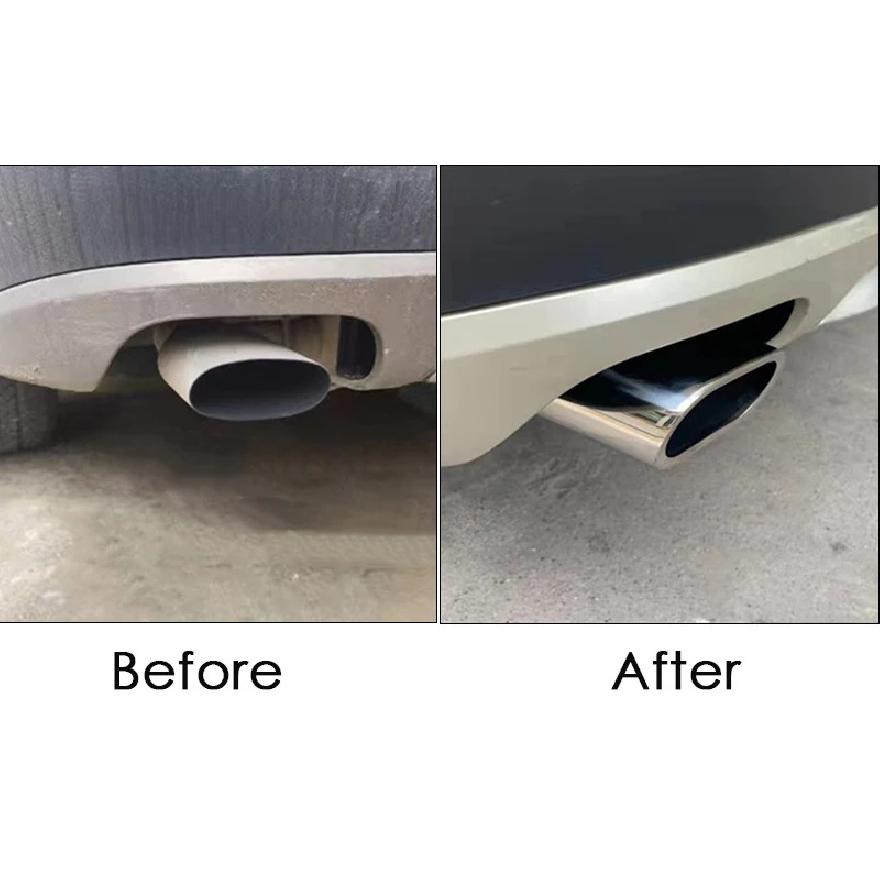 For BMW X3 E83 F25 3 Series E90 E91 320d 318d 318i E92 E93 Car Styling Accessories Rear Tail Throat Exhaust Pipe Muffler Cover