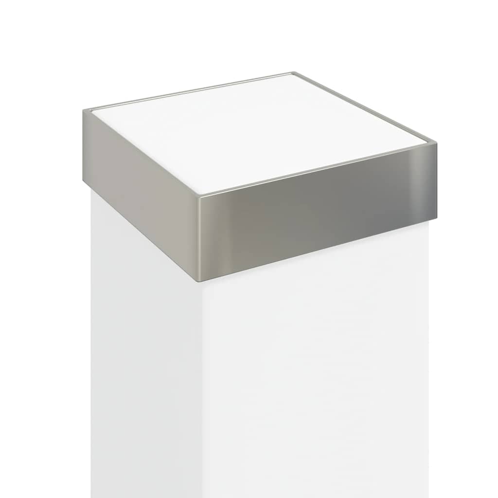 Stainless Steel Bollard Lights with Socket 3 pcs 80 cm IP44